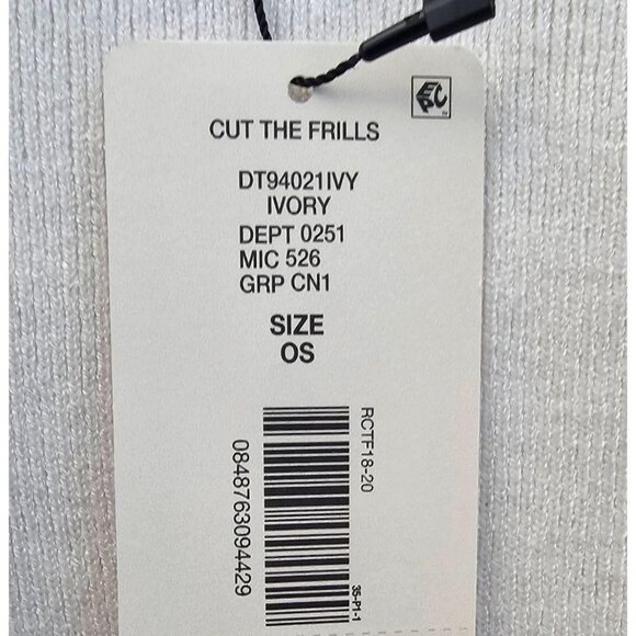 CUT THE FRILLS Women’s Knitted Shawl Cardigan – Soft, Lightweight, Free Size - Picture 3 of 7